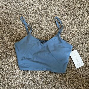 Athleta Elation V-Neck Longline Bra A-C Size Large